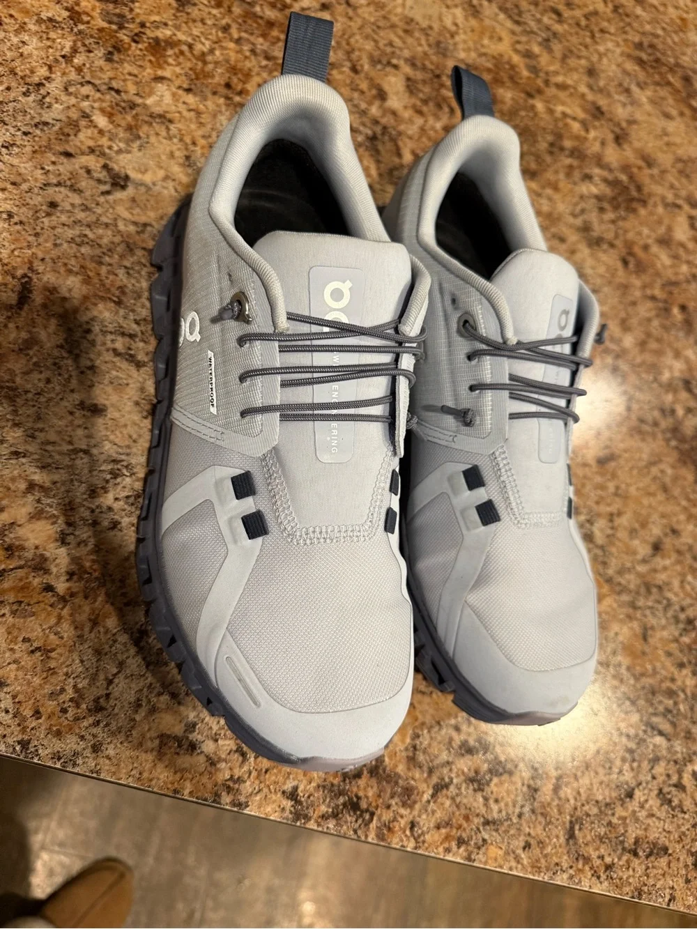 On Running Cloud Women's Lightweight Gray Running Shoes - Picture 2 of 6